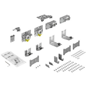 Hettich TopLine L Set of running and guide components 18 - 30 mm 2-door front most door, left - 9242711